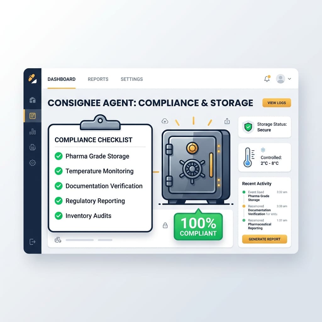 Consignee Agent infographic