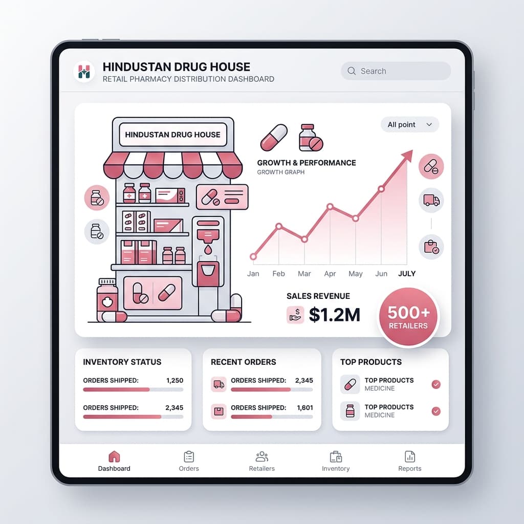 Hindustan Drug House infographic
